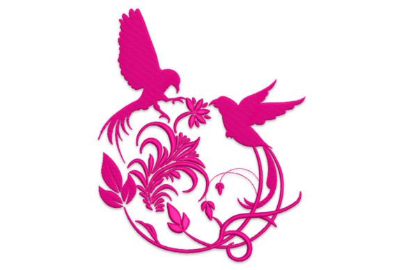 Birds and Flower Embroidery Design Review
