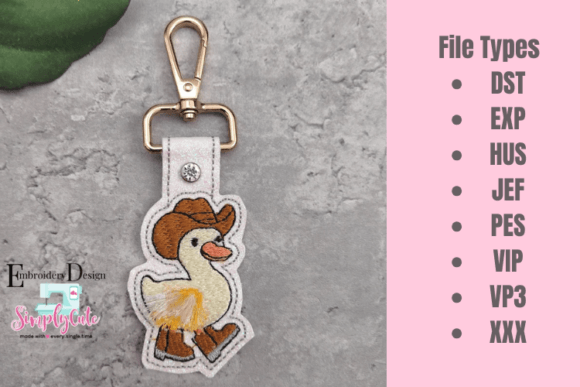 Fringe Duck ITH Key Fob