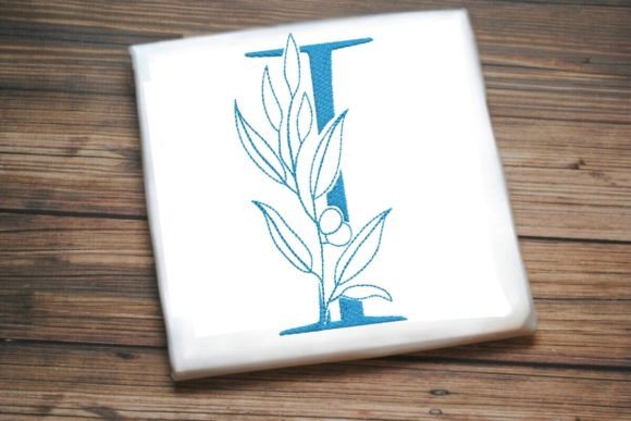 I Letter Enchanted Foliage Alphabet