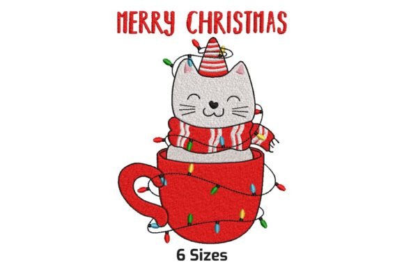 Merry Catmas: A Boutique Sweatshirt Embroidery Review