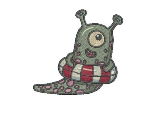 Splashy Swimming Monster
